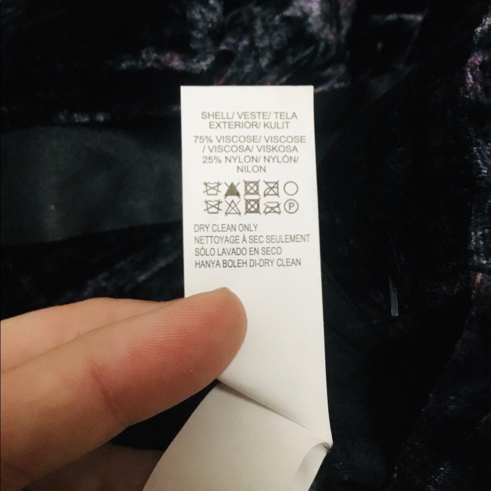 NWT Lucky Brand velvet joggers small - Picture 6 of 7